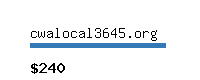 cwalocal3645.org Website value calculator