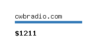 cwbradio.com Website value calculator