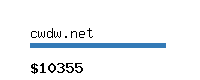 cwdw.net Website value calculator