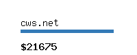 cws.net Website value calculator