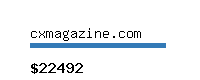 cxmagazine.com Website value calculator