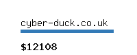 cyber-duck.co.uk Website value calculator