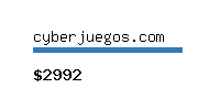 cyberjuegos.com Website value calculator