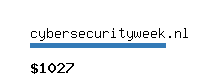 cybersecurityweek.nl Website value calculator