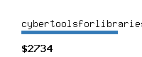 cybertoolsforlibraries.com Website value calculator