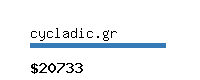 cycladic.gr Website value calculator