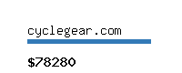 cyclegear.com Website value calculator