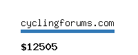 cyclingforums.com Website value calculator