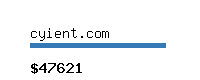 cyient.com Website value calculator