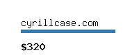 cyrillcase.com Website value calculator