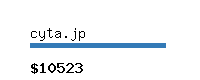 cyta.jp Website value calculator