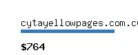 cytayellowpages.com.cy Website value calculator