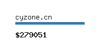 cyzone.cn Website value calculator