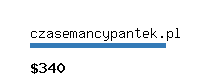 czasemancypantek.pl Website value calculator