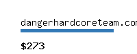 dangerhardcoreteam.com Website value calculator
