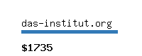 das-institut.org Website value calculator