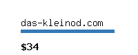 das-kleinod.com Website value calculator