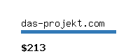 das-projekt.com Website value calculator