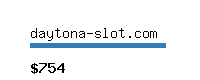 daytona-slot.com Website value calculator