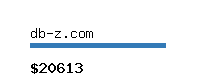 db-z.com Website value calculator