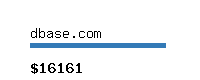 dbase.com Website value calculator