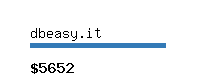 dbeasy.it Website value calculator