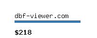 dbf-viewer.com Website value calculator