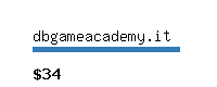 dbgameacademy.it Website value calculator