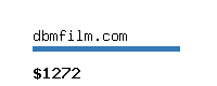 dbmfilm.com Website value calculator