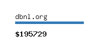 dbnl.org Website value calculator