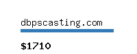 dbpscasting.com Website value calculator