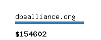 dbsalliance.org Website value calculator