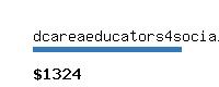 dcareaeducators4socialjustice.org Website value calculator