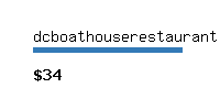 dcboathouserestaurant.com Website value calculator