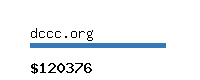 dccc.org Website value calculator