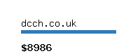 dcch.co.uk Website value calculator