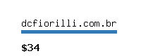 dcfiorilli.com.br Website value calculator