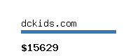 dckids.com Website value calculator