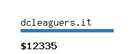 dcleaguers.it Website value calculator