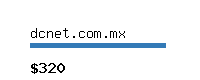 dcnet.com.mx Website value calculator