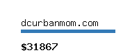 dcurbanmom.com Website value calculator