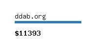 ddab.org Website value calculator