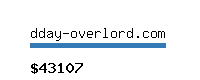 dday-overlord.com Website value calculator