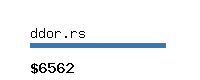 ddor.rs Website value calculator