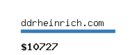 ddrheinrich.com Website value calculator