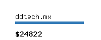 ddtech.mx Website value calculator