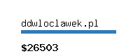 ddwloclawek.pl Website value calculator