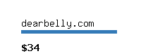 dearbelly.com Website value calculator