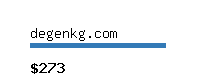 degenkg.com Website value calculator