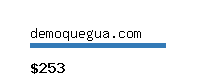 demoquegua.com Website value calculator